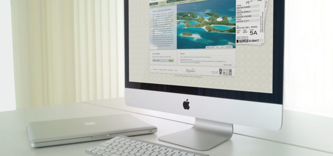 website design for resorts