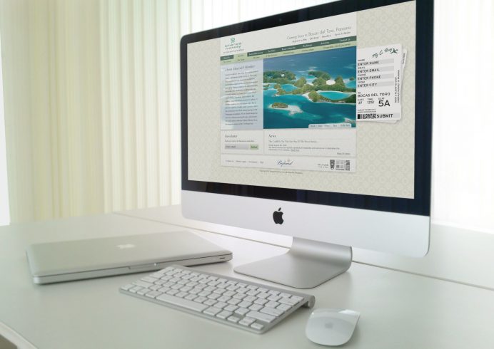 Emerald Eco-Luxe Resort Custom Website Design