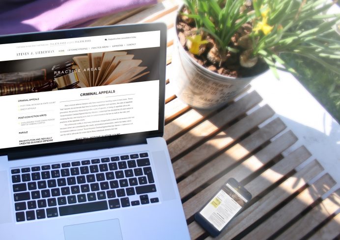 Texas Appeal Attorney Website Design